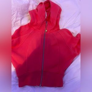 Lululemon scuba in lip gloss color full zip size 2
